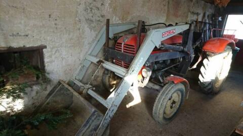 Frontlader für Steyr 188 Hydrac Ökonom
