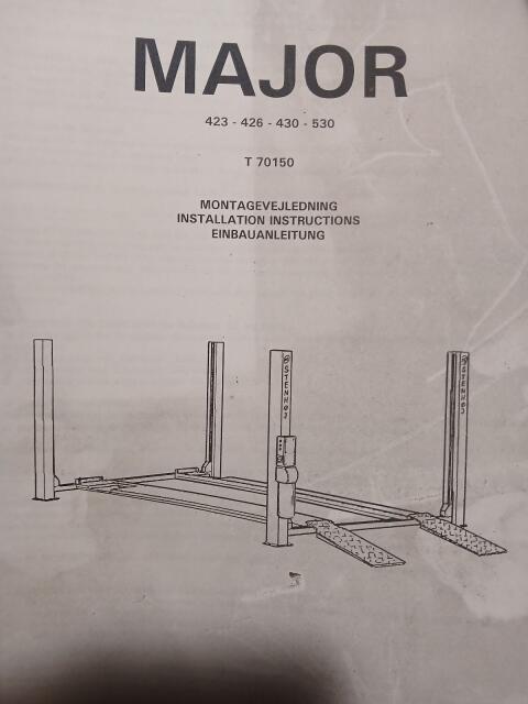 Verkaufen Major 4-Säulen-Hebebühne T 70150
