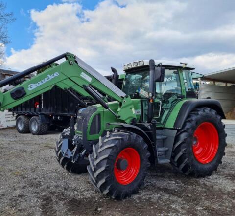 Fendt 415 Vario TMS mit Frontlader