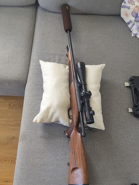 Steyr CL2 mit Schalldämpfer