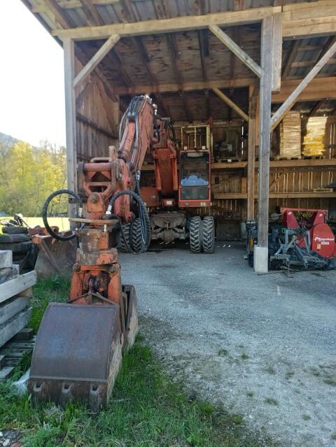 Atlas Bagger AB 1602 D, Bj. 1979, umfangreiches Zubehör