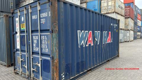 Gebrauchter 20-ft-Seecontainer direkt vom Verkäufer