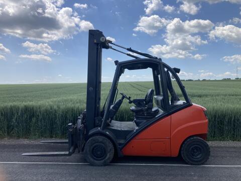 Linde H35, Bj. 2004, 17.600 Bstd., Triplexmast, Drehgerät, H35D