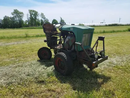 Ransomes defekt Spindelmäher, Rasenmäher, Aufsitzmäher