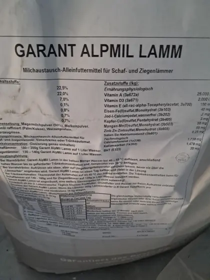 Lamm-Trockenmilch