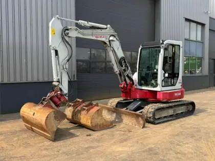Takeuchi TB153 Mobilbagger inkl. 3 Schaufeln