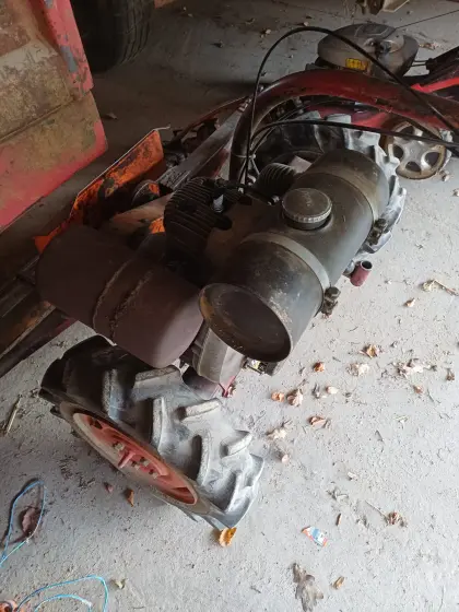 Rasant Motormäher Doppelmesser