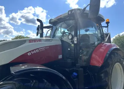 Steyr Profi CVT 6145, baugleich Case Maxxum 150, Modell 6145