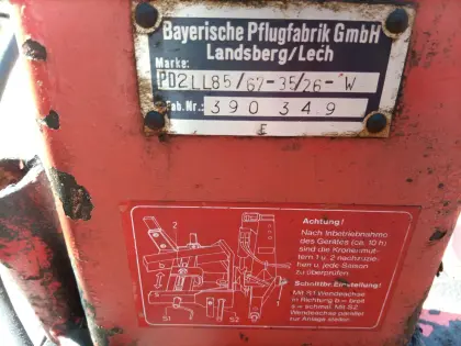 Pöttinger Landsberg 2-Schar Wendepflug