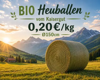 BIO-Heuballen 150 cm