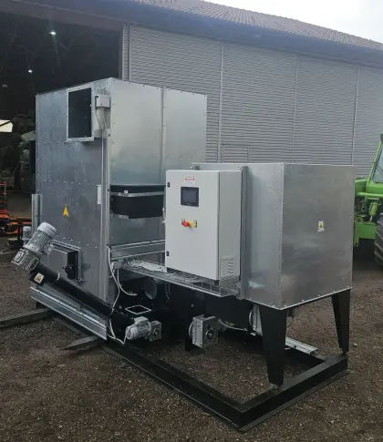 Warmluftofen, Hackschnitzelofen, kein Lasco
