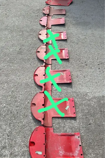 Verschleißplatten Pöttinger 306F Novacat