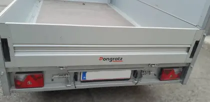 Pongratz Hochlader 2.600 kg Alu-Aufsatzwände wie neu