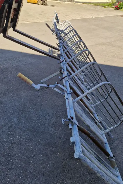 Aufstallung Fressgitter