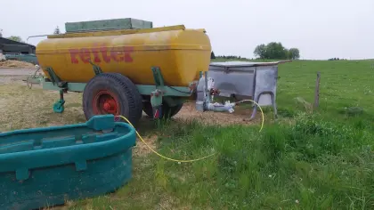 Reiter Güllefass für Wassertransport