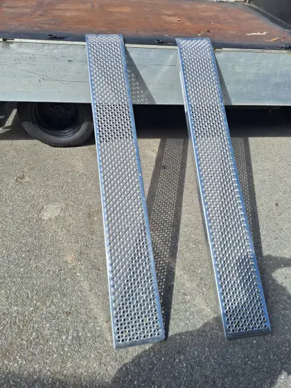 Alu Auffahrrampen