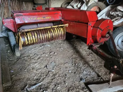 Strohpresse, Feldspritze