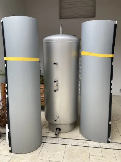 Edelstahlspeicher 750 l