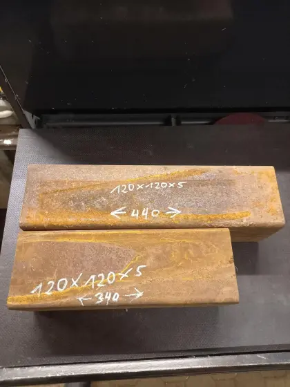 Rohrreste 120 x 120 x 5