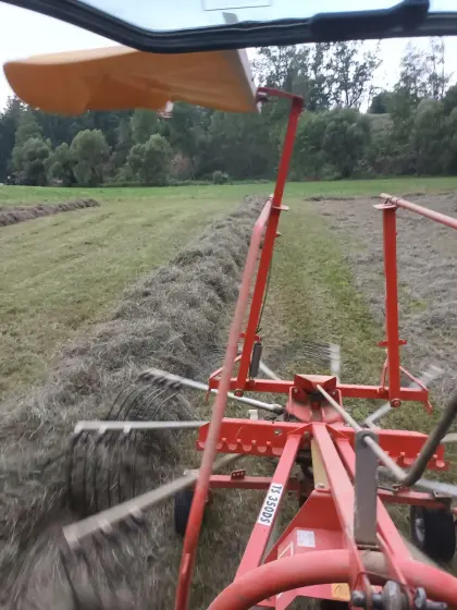Einkreiselschwader Fella TS 350 DS
