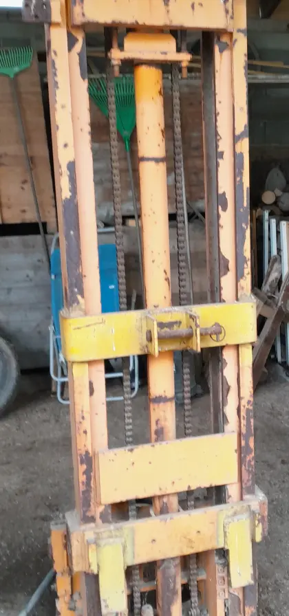 Hubgerüst, Hubmast, Traktor