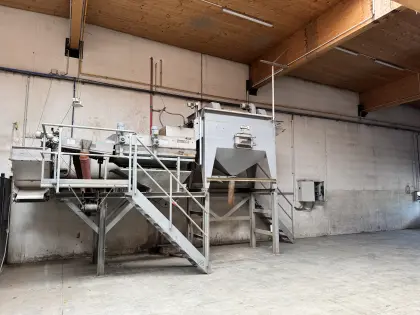 Kartoffelwaschmaschine, wenig gebraucht, 6 t/h