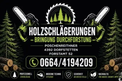 Holzschlägerung