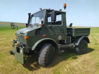 Unimog 1400 Flugzeugschlepper EZ 01, LLK, Top Zustand, U 1400