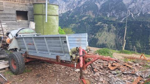Seitenstreuer für Traktor