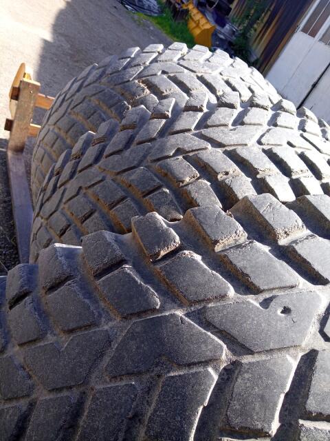 JCB Fastrac Felgen, komplette Räder 440/80 R24, Schneeketten (JCB Fastrac 2140)