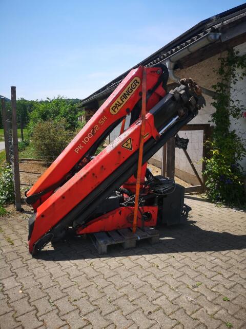 Palfinger Kran Ladekran PK 10002 SH, funkferngesteuert