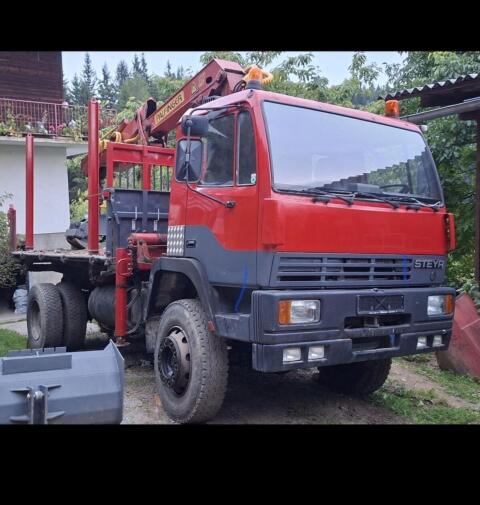 Steyr LKW 15S21 Palfinger PK8200