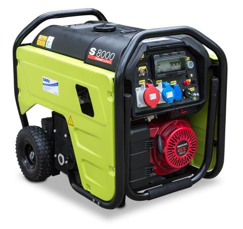 Pramac Stromerzeuger 7 kVA mit Honda Benzinmotor S8000