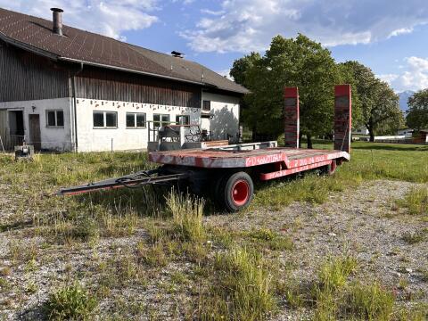Tieflader, 2-achsig, 14 t, W. und G. Fahrzeugbau Münster