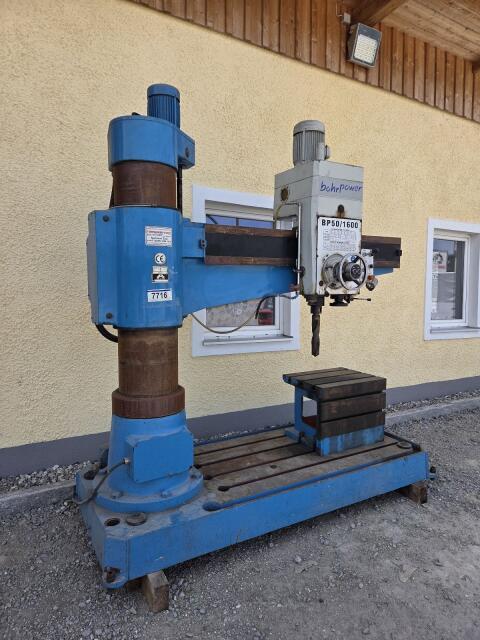 Radialbohrmaschine, Getriebebohrmaschine BP50/1600