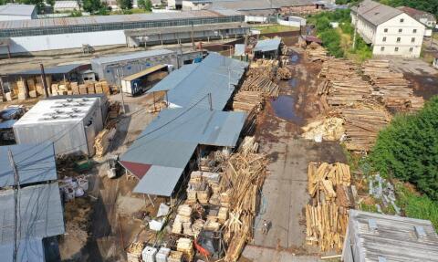 23.000 Hektar Forstwirtschaft und Holzverarbeitungsbetrieb