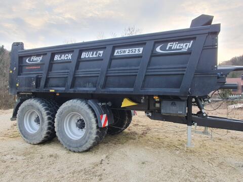 Fliegl Black Bull 252 S Schwergutabschieber Erdabschieber ASW 252 S