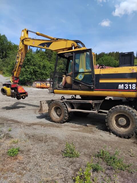 Baggerprozessor Cat 318