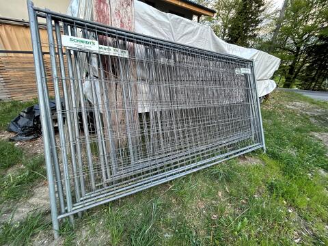 20 Stk Bauzaun