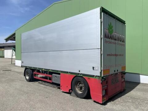 2-Achs-Anhänger mit Klappwandaufbau
