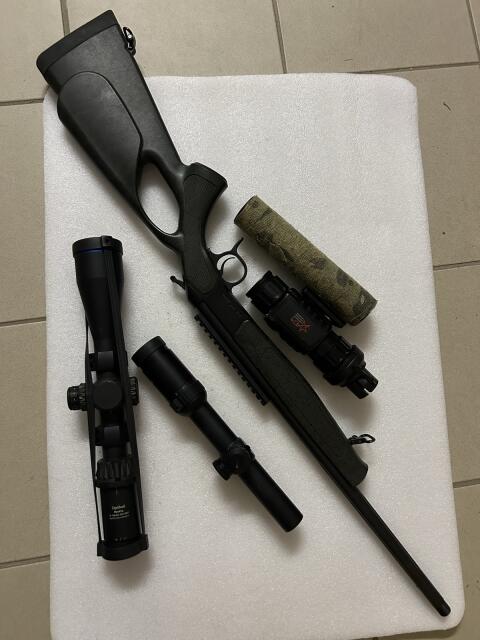 Bergara BA13 TD, Komplettpaket für Jagd und Nachtansitz