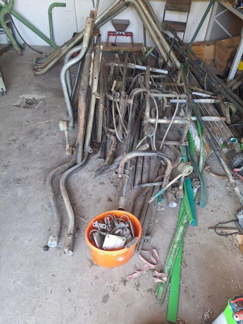 Melkgerüst 2x4 Fischgräten