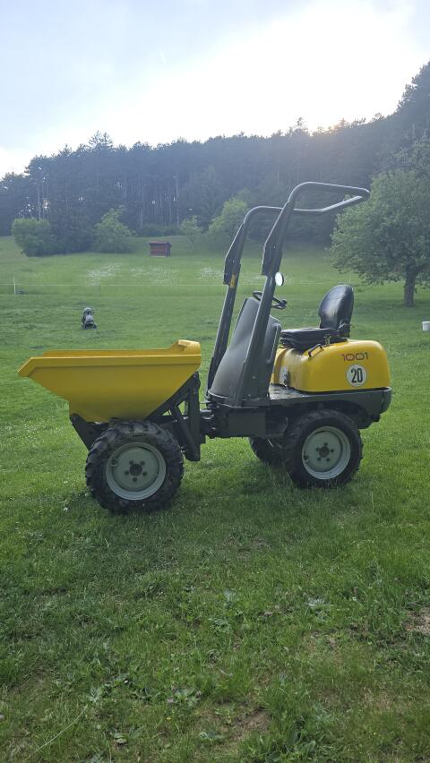 Dumper, Wacker Neuson 1001