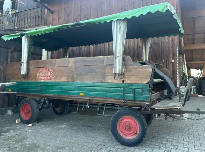 Kutsche/Anhänger für Pferde oder Traktor