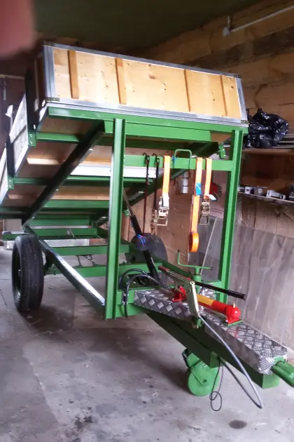 Steyr T84, Anhänger, Mulde