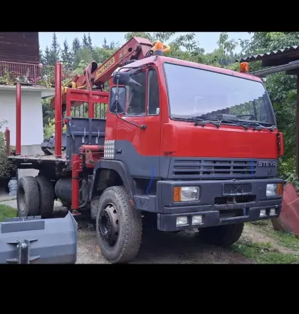 Steyr LKW 15S21 Palfinger PK8200
