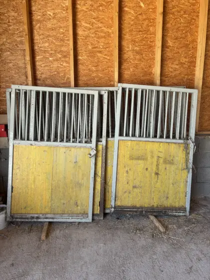 Pferdeboxen, Aufstallung