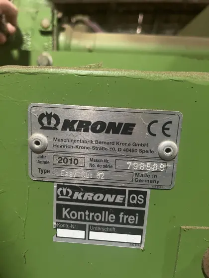 Frontmähwerk, defekt, Krone Easycat 32