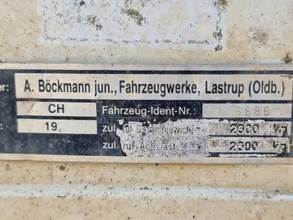 Böckmann 2.5to Hochlader