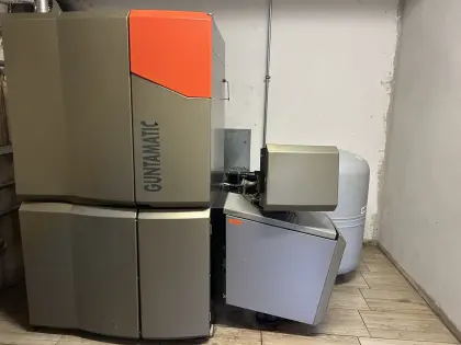 Hackgutheizung Guntamatic Powerchip 100